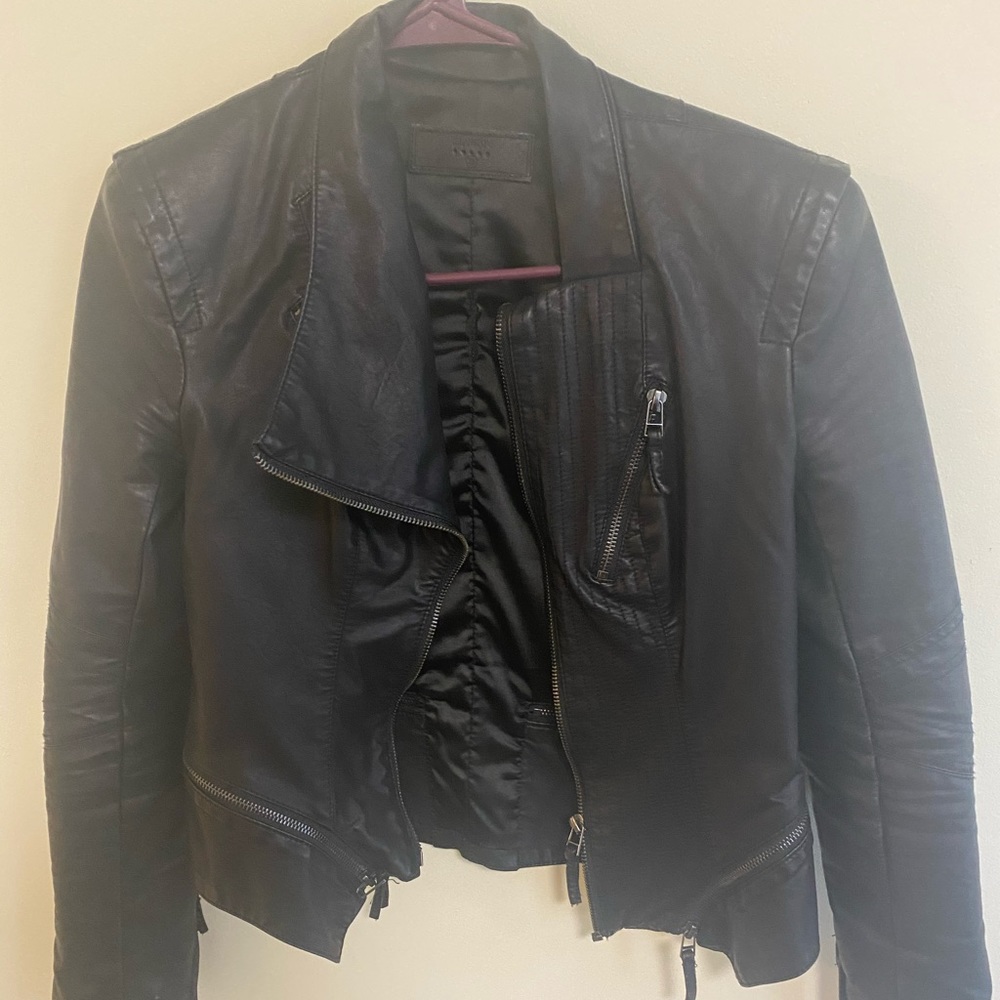 Leather jacket